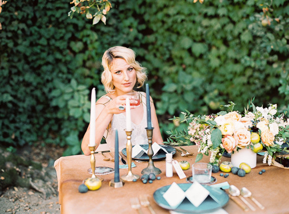 Bohemian jewel toned wedding inspiration Wedding Inspiration