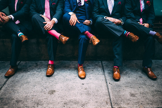 Metallic & pink Boston wedding Wedding Inspiration