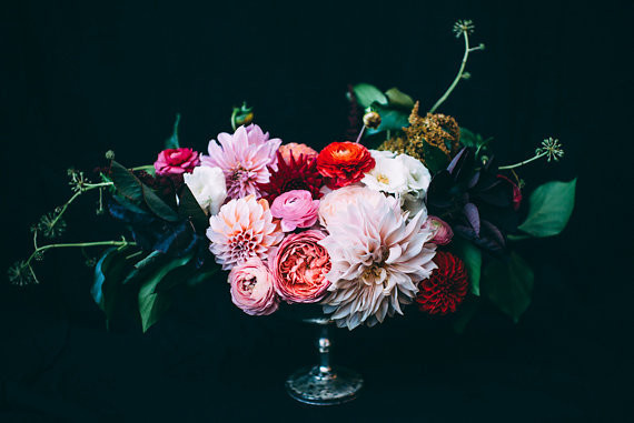 Metallic & pink Boston wedding Wedding Inspiration
