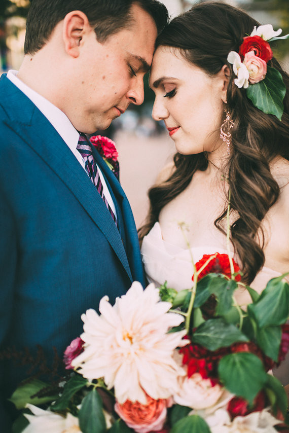 Metallic & pink Boston wedding Wedding Inspiration