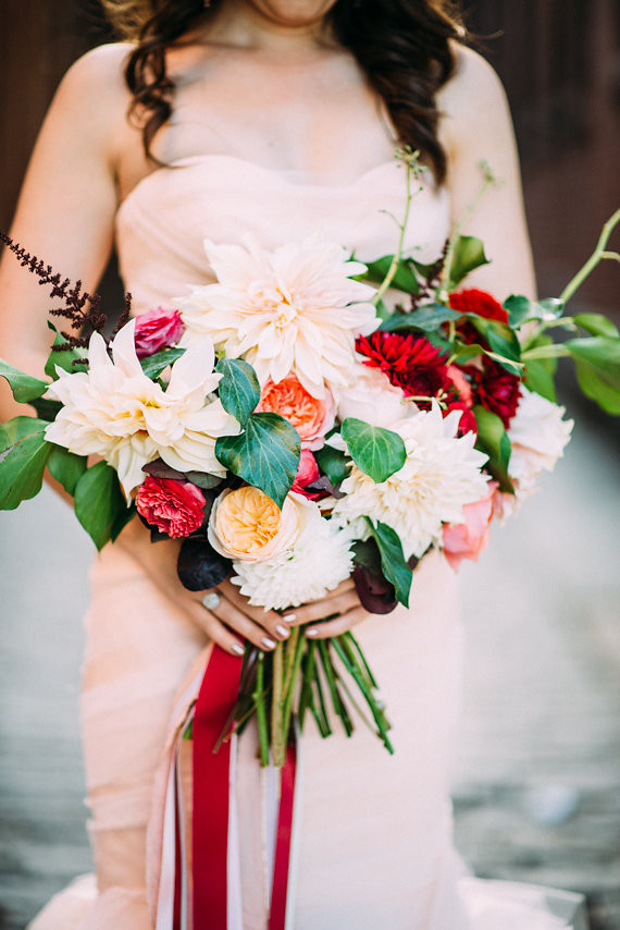 Metallic & pink Boston wedding Wedding Inspiration