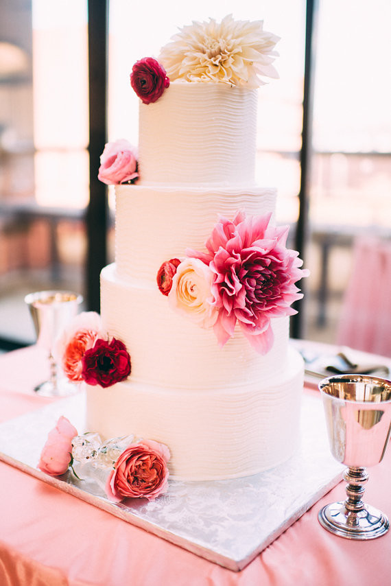 Metallic & pink Boston wedding Wedding Inspiration