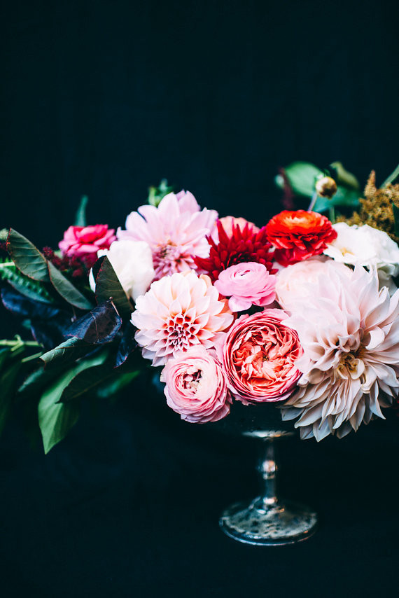 Metallic & pink Boston wedding Wedding Inspiration