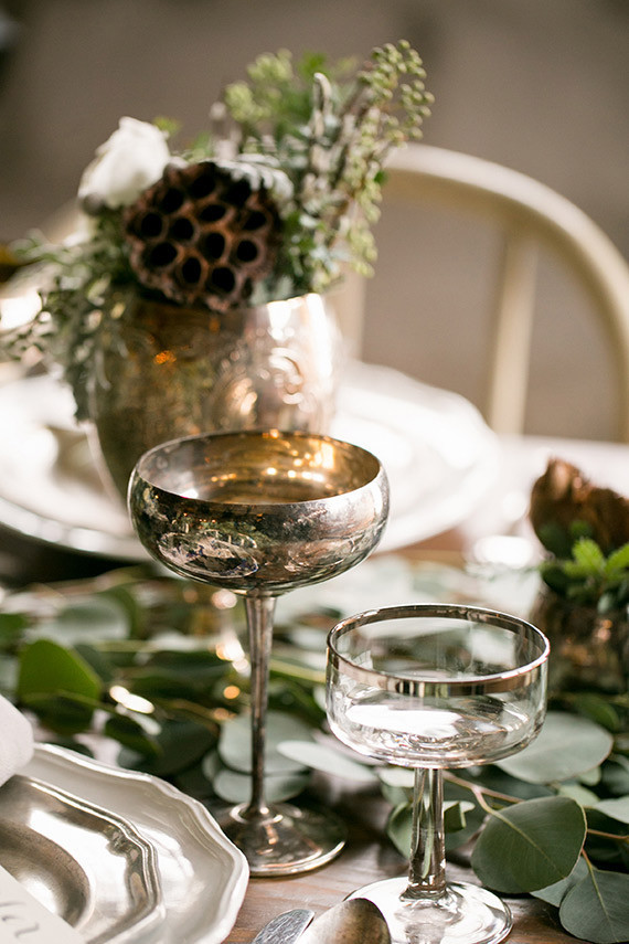 Snowy winter wedding inspiration Wedding Inspiration