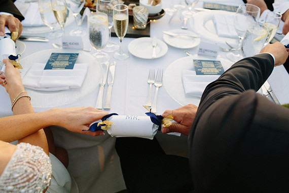 Elegant navy & gold wedding Wedding Inspiration