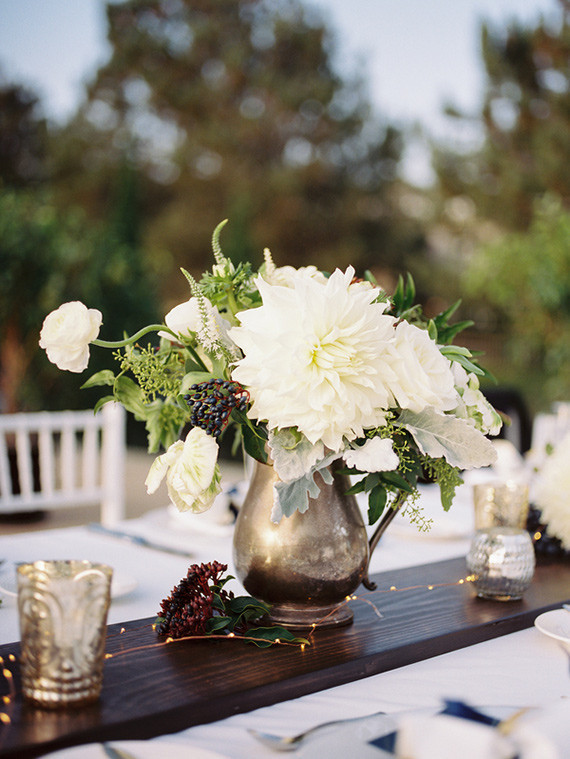 Elegant navy & gold wedding Wedding Inspiration
