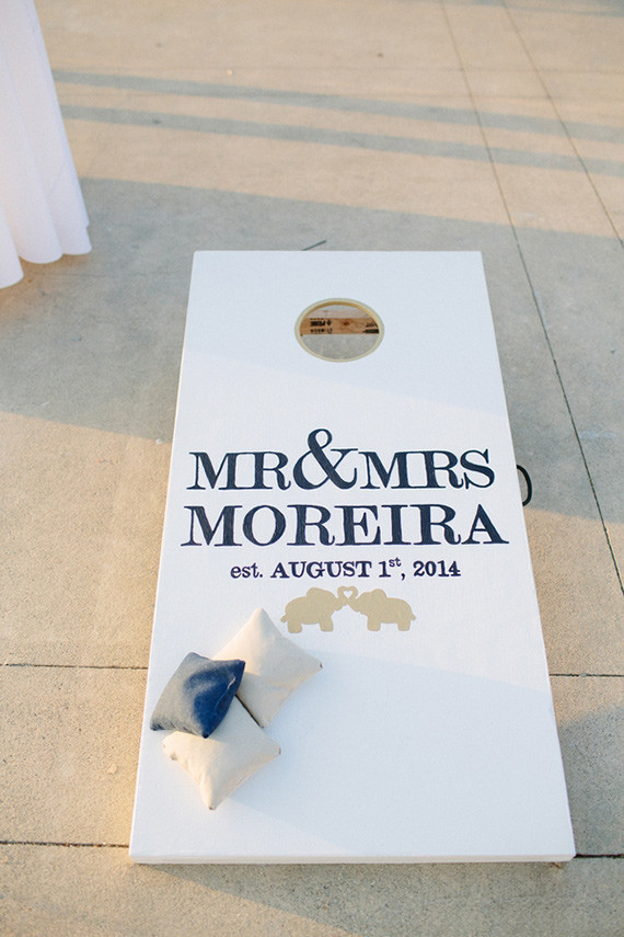 Elegant navy & gold wedding Wedding Inspiration