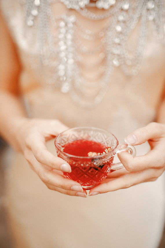 Red cocktail