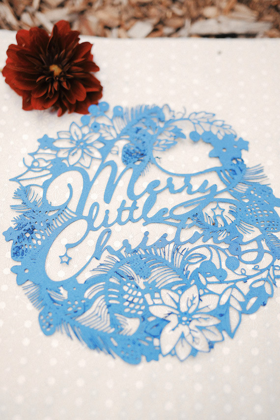 Merry Little Christmas signage