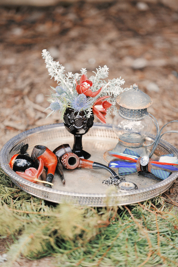 Rustic Christmas inspired decor