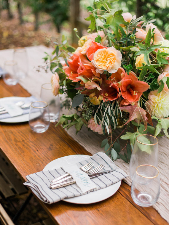 Intimate pastel wedding inspiration Wedding Inspiration