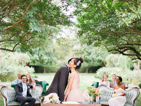 Intimate pastel wedding inspiration Wedding Inspiration