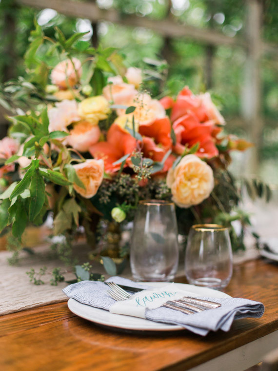 Intimate pastel wedding inspiration Wedding Inspiration