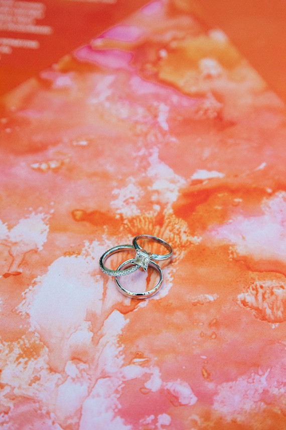 Whimsical California Wedding Rings