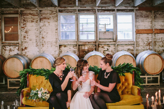 Canadian winery wedding inspiration Wedding Inspiration