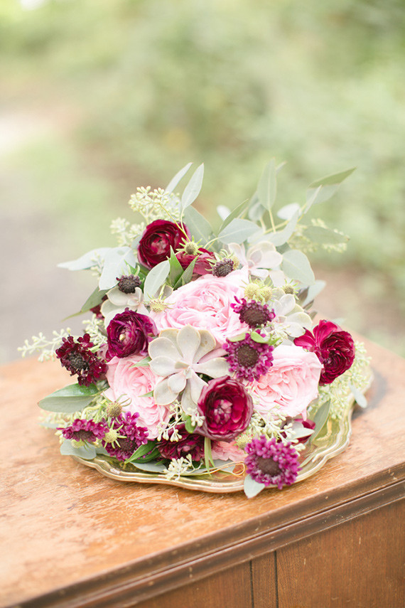 Modern Bohemian Wedding Florals Inspiration