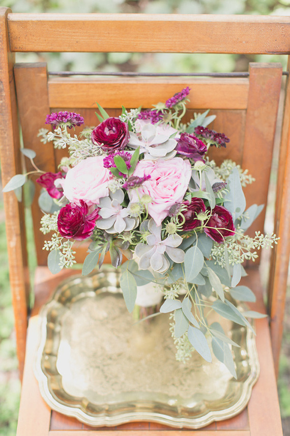 Modern Bohemian Wedding Bouquets