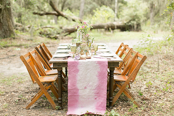 Modern Bohemian Wedding Tablescape
