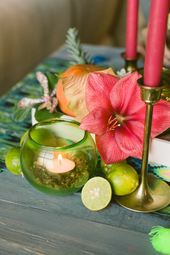 Mexican themed tablescape