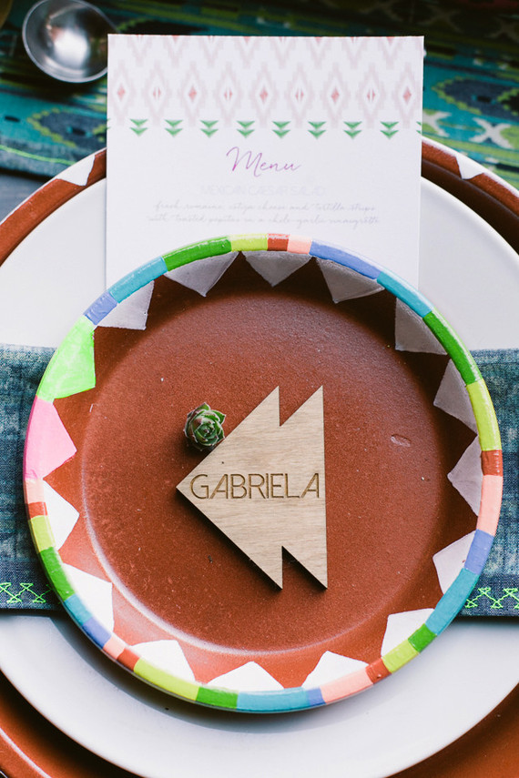 Wood escort card Inspiration