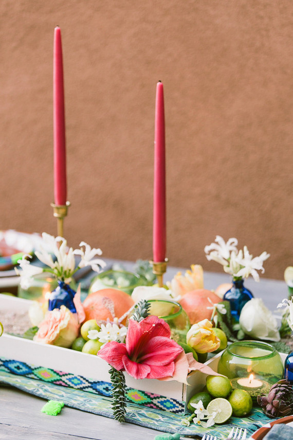 Mexican themed tablescape