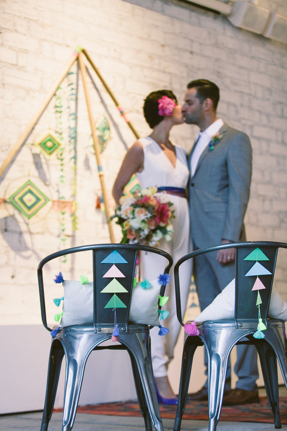 Gods eye ceremony backdrop