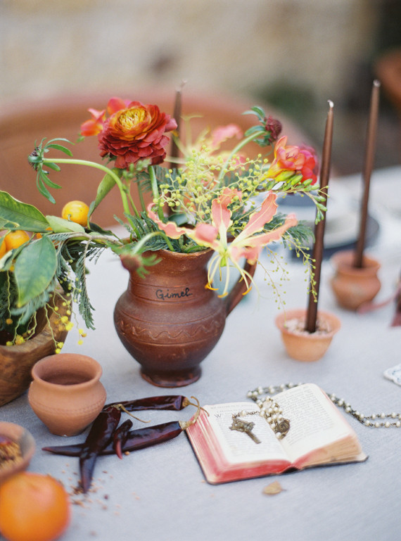 Spanish wedding decor