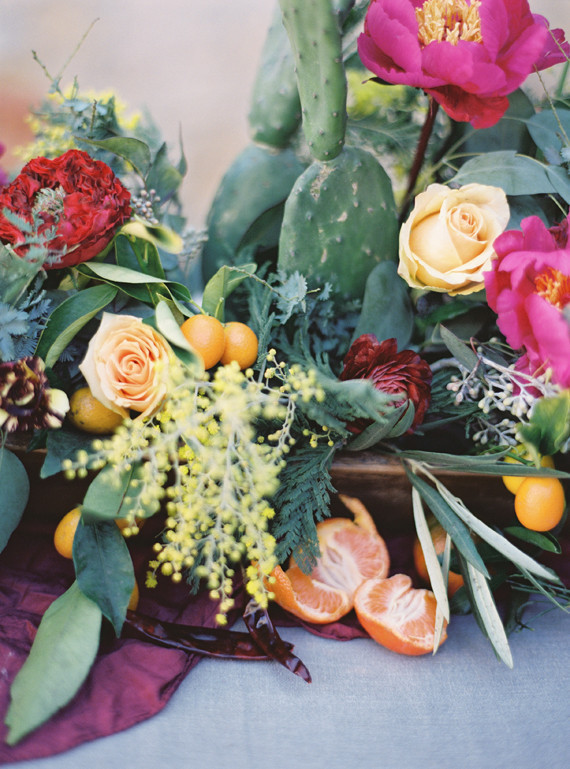 Peony and rose florals