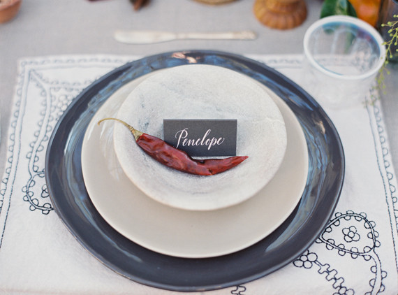 Spanish wedding decor