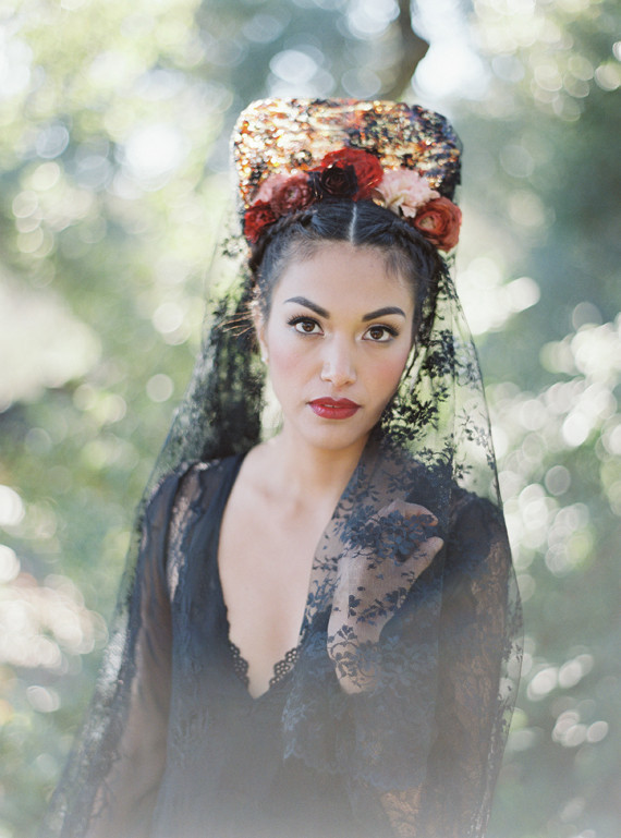 Spanish floral crown