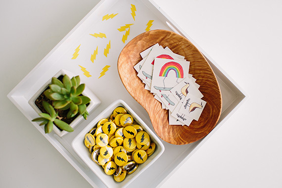 Grams first birthday skate party by Gunn Swain | Photos by Taryn Kent | 100 Layer Cakelet