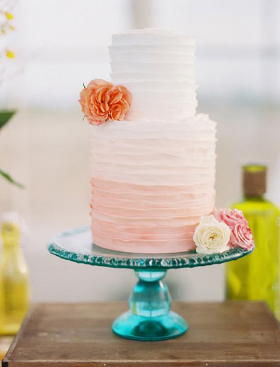 Ombre cake