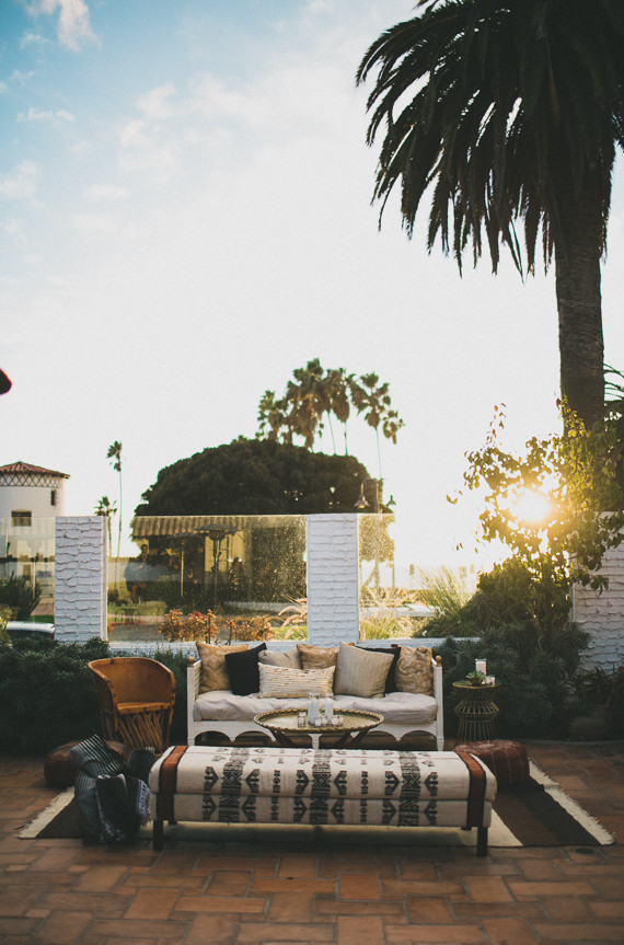 Southern California desert wedding