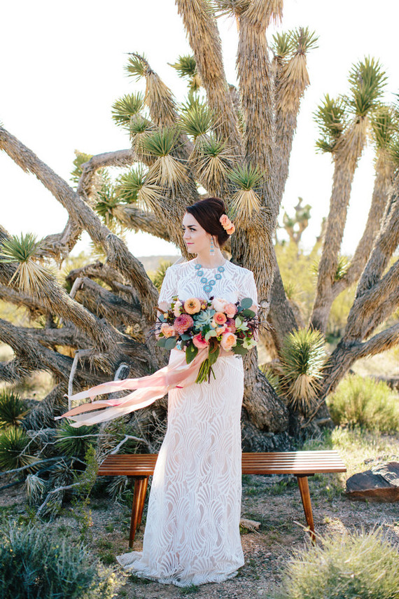 Colorful dahlia bouquet