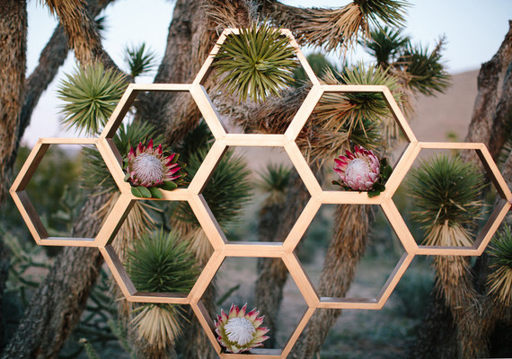 Mid-Century modern desert ceremony