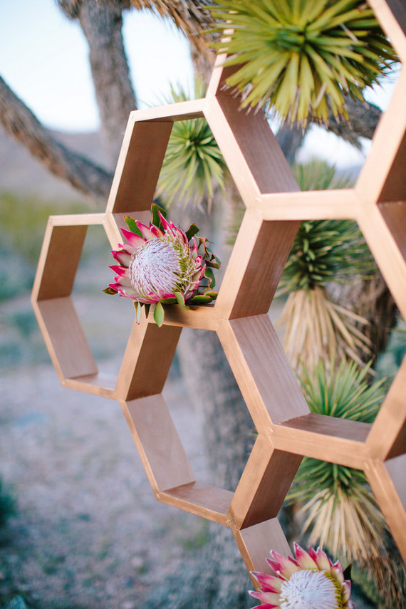 Mid-Century modern desert ceremony
