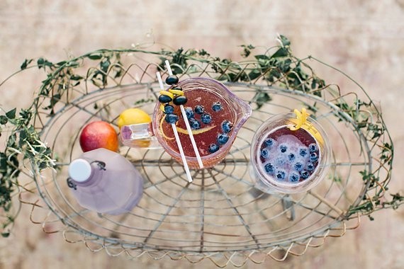 Modern spring wedding inspiration