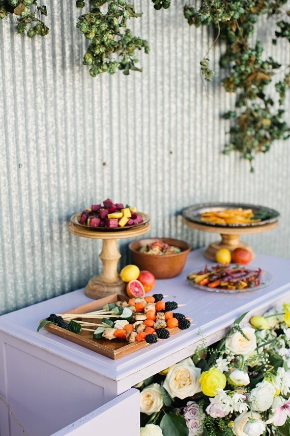 Modern spring wedding inspiration