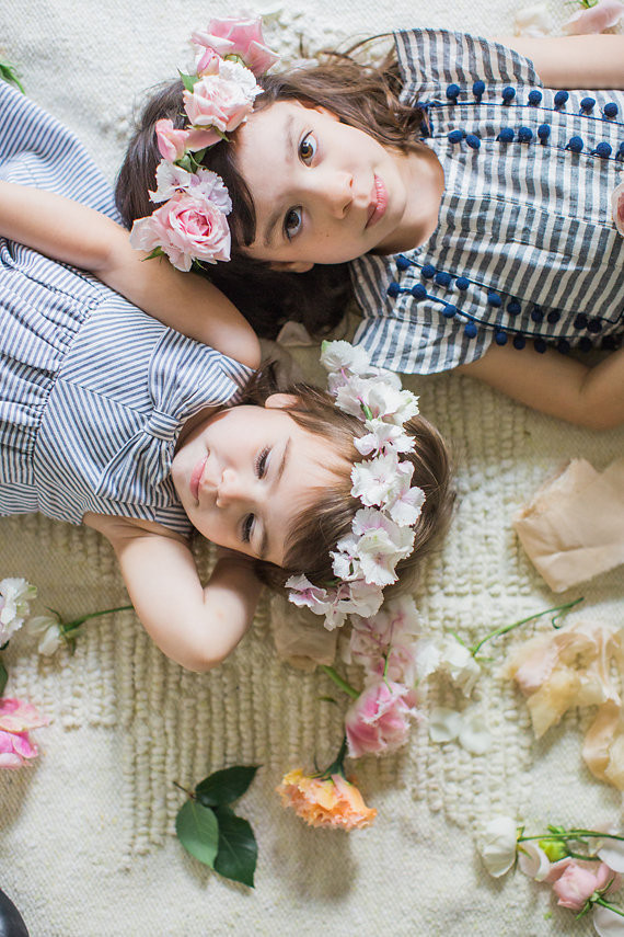 Mother daughter tea party by Bows and Arrows Flowers and NBarrett Photography | 100 Layer Cakelet Inspiration