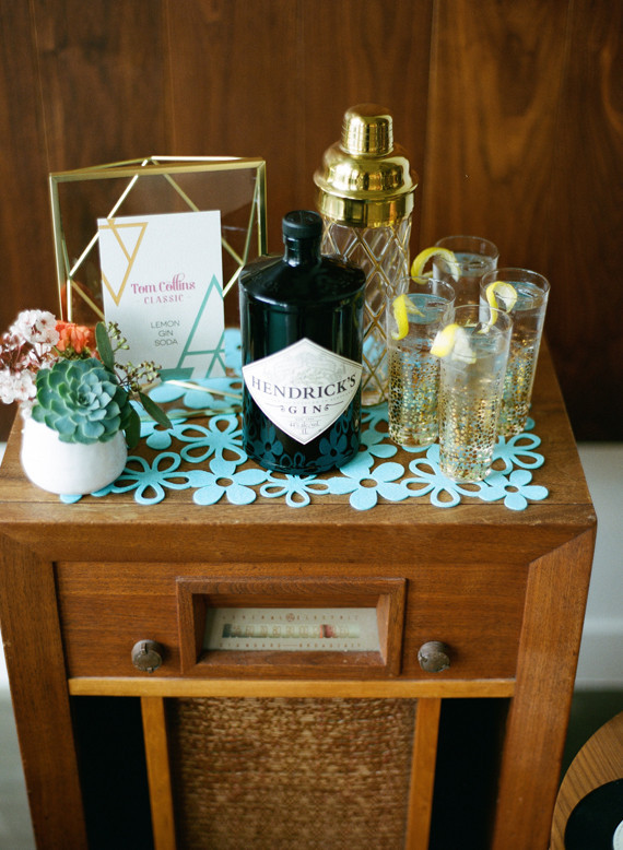 Mid-century modern wedding inspiration