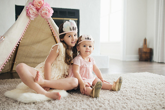 Pink Bohemian 5th Birthday Inspiration