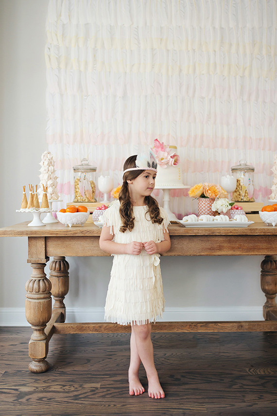 Pink Bohemian 5th Birthday Inspiration