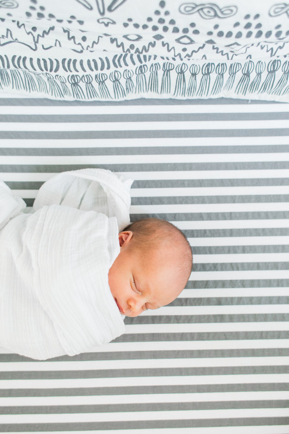 White nursery inspiration and newborn photos by Hello Pinecone
