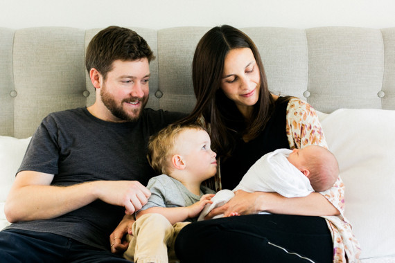 White nursery inspiration and newborn photos by Hello Pinecone
