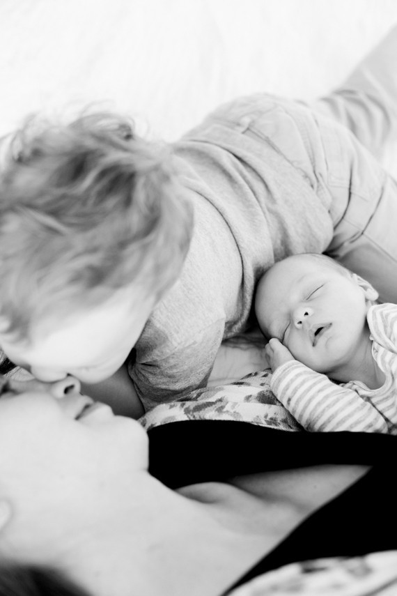 White nursery inspiration and newborn photos by Hello Pinecone