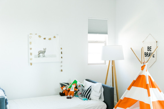 White nursery inspiration and newborn photos by Hello Pinecone Inspiration