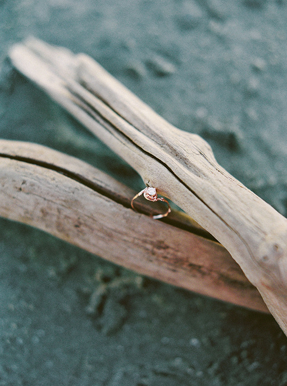 Handcrafted wedding ring