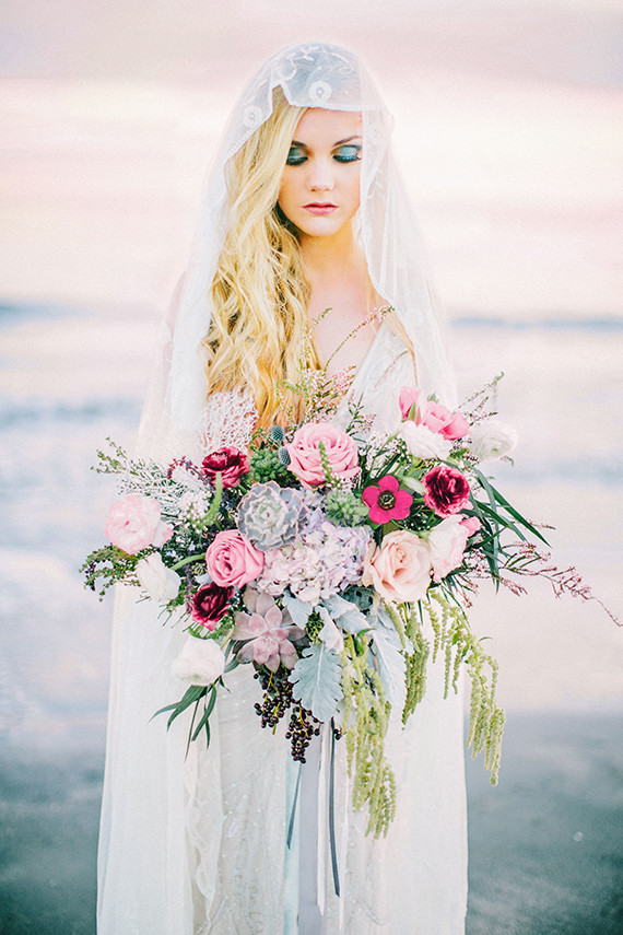 Red and pink bouquet