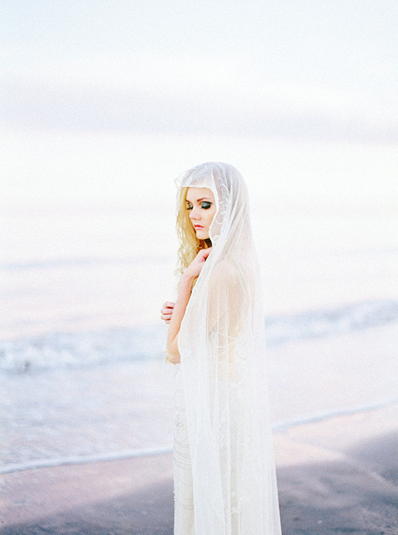 Romantic seaside wedding inspiration