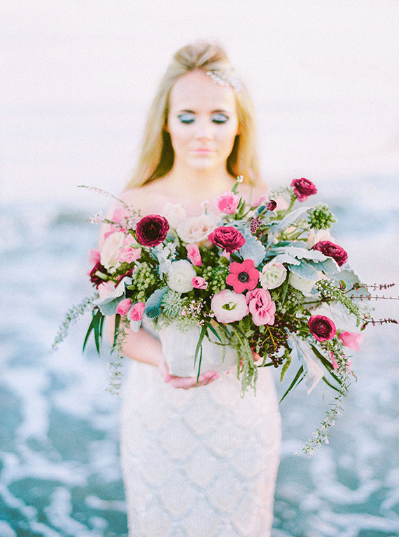 Red and pink bouquet